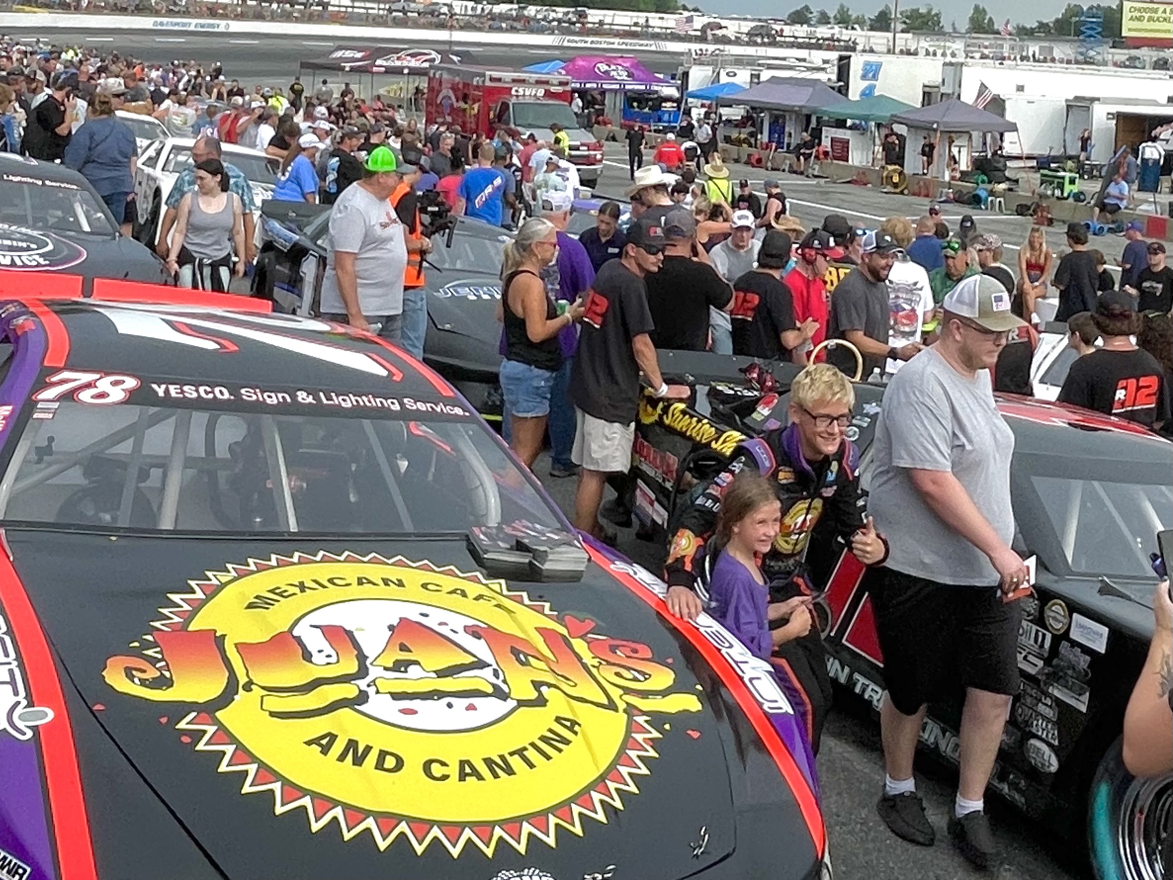 Atley Wiese Racing #78 — Finish line focus